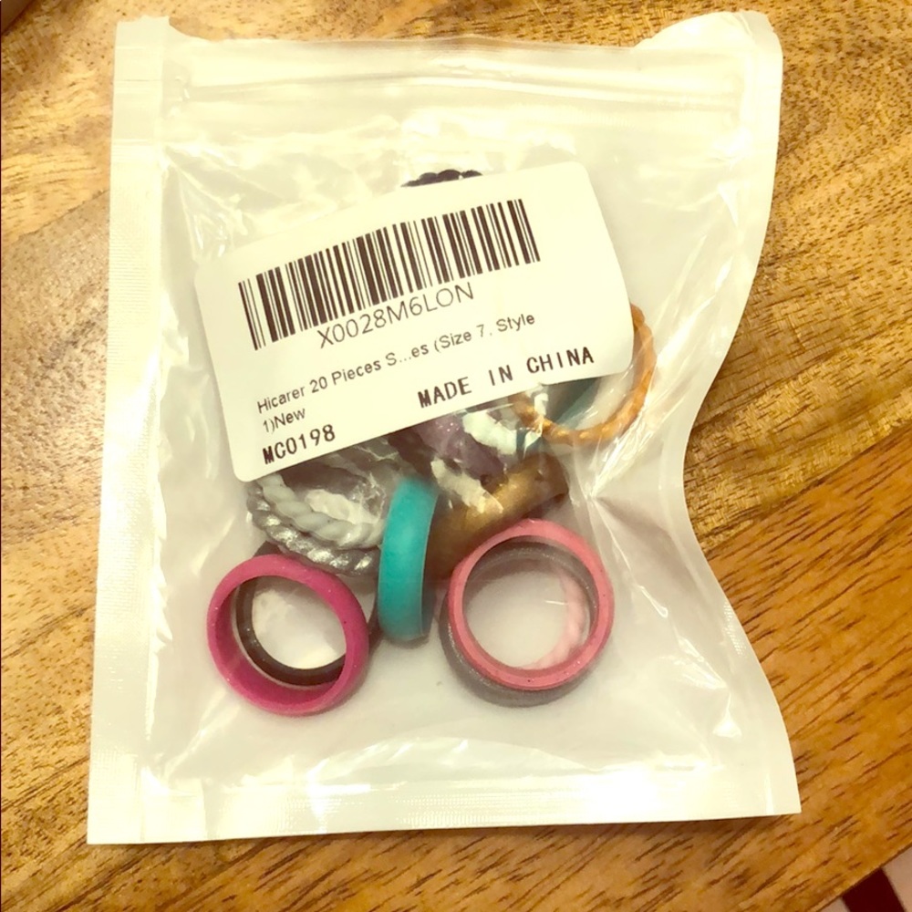 Size 7 Silicone Rings